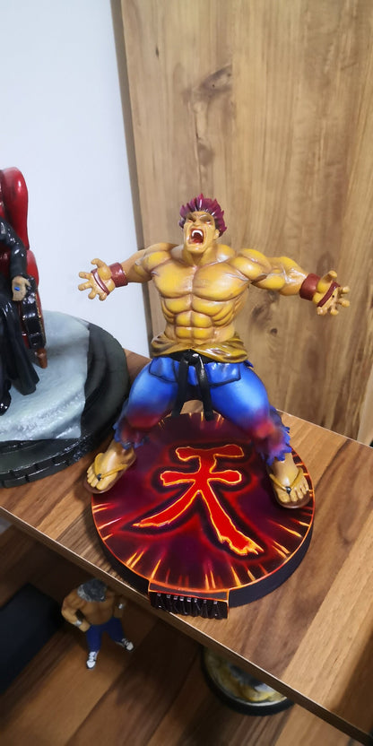 Street Fighter Wütender Akuma Figur Street Fighter Wütender Akuma Objekt 25CM Groß Bo