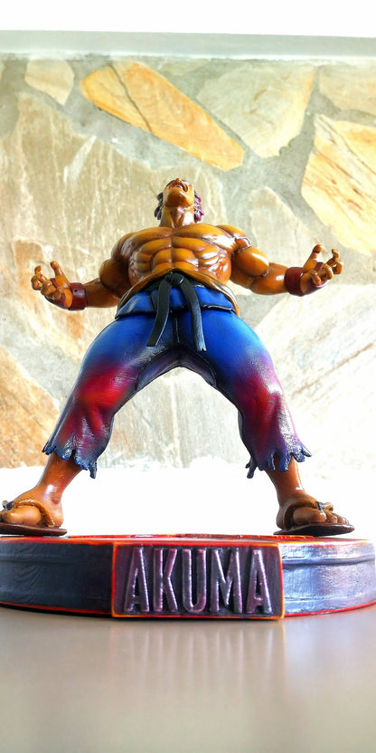 Street Fighter Wütender Akuma Figur Street Fighter Wütender Akuma Objekt 25CM Groß Bo
