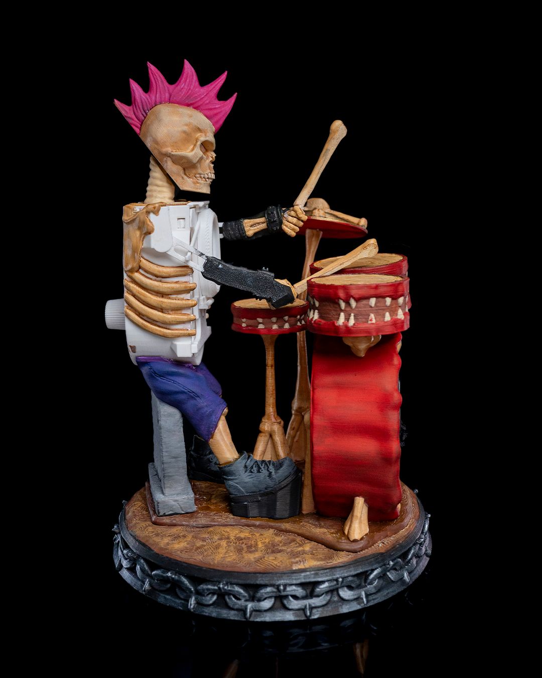 Mechaniker - Lars Ulribs Bemalte Figur 15 cm