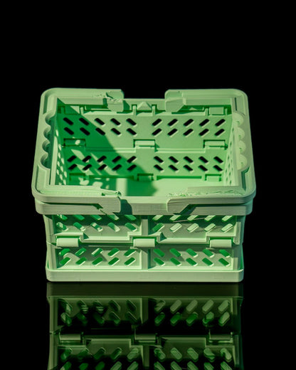 Mehrzweck-Hartplastikkiste Einkaufskorb Organizer faltbar 15CM