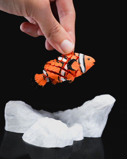 Findet Nemo Bewegliche Clownfisch Figur, bemalt, 12 CM