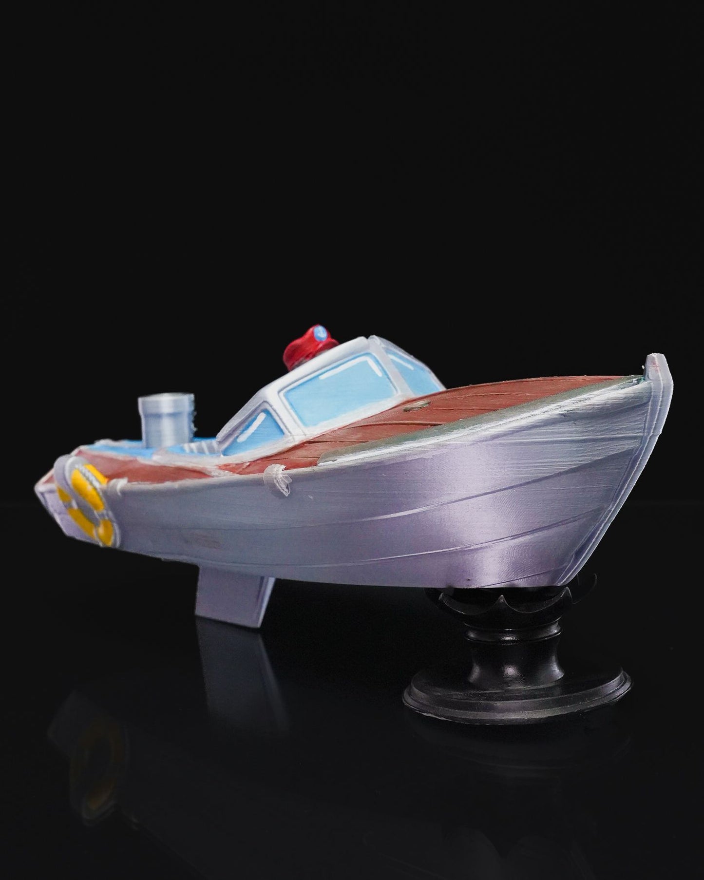 Geschenk für Kapitän, schwimmendes Boot, Spielzeug, 18 cm