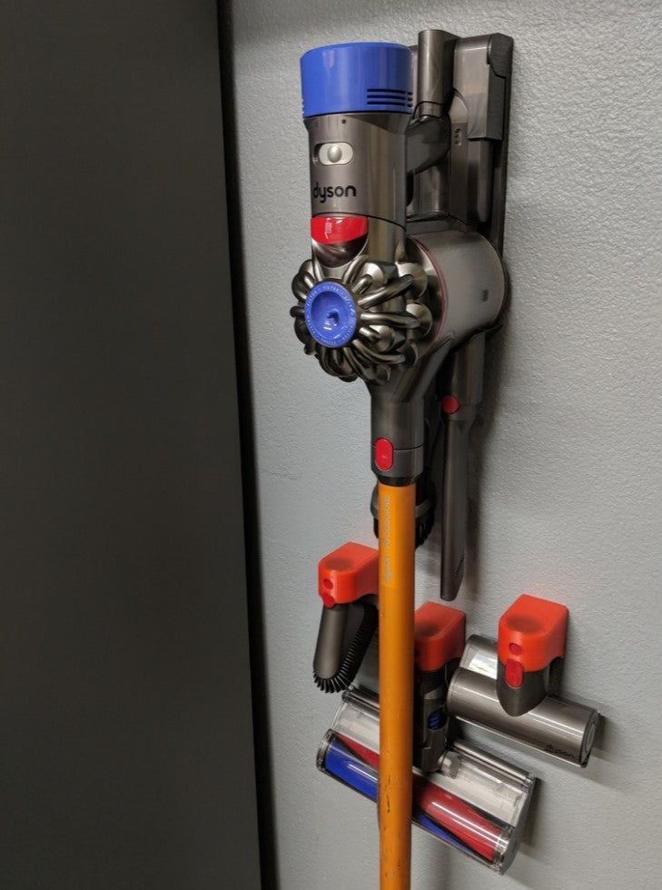 Wandhalterung für Dyson V6/v8 Staubsaugeraufsätze (2 Stück)