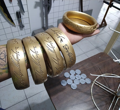Der Herr der Ringe Mittelerde Ring Dekoration Lotr 20 Cm (Groß)