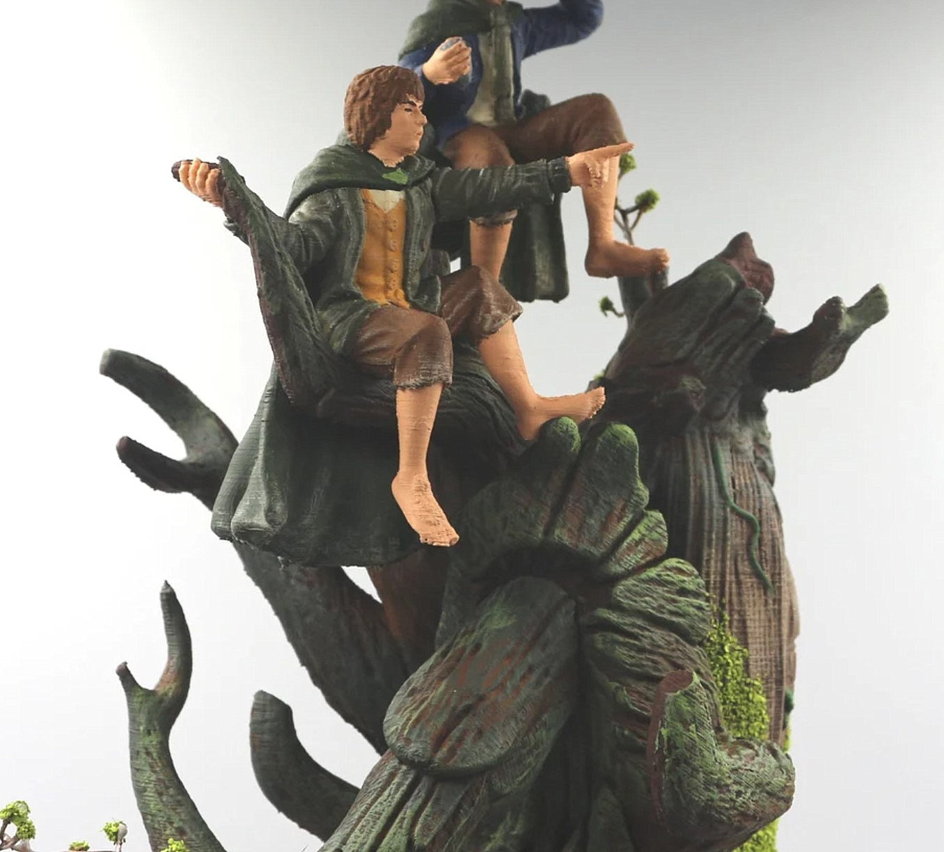 Ent Baumzahn und die Hobbits Der Herr der Ringe Die zwei Türme Figur 40 cm
