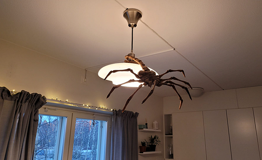 Alien Agisis Facehugger Boyalı Figür ( Gerçek Boy )