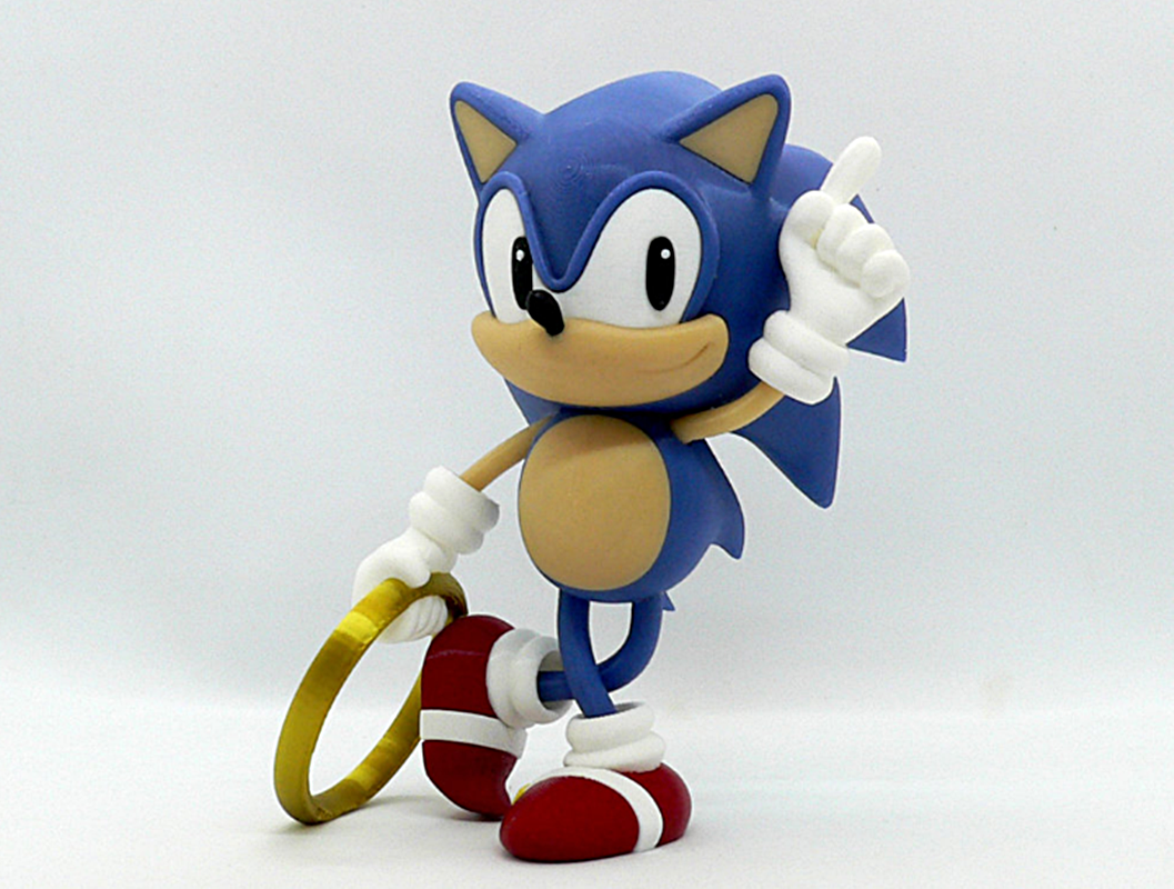 Sonic der Igel Bemalte Figur 12 cm