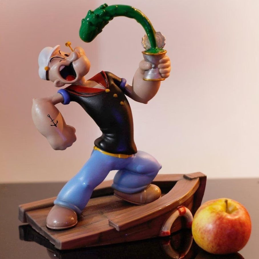 Popeye Bemalte Figur 15 cm 1 Stück