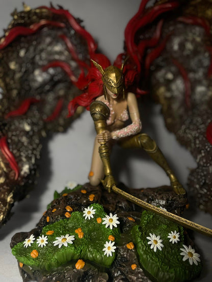 Malenia Elden Ring Fall From Heaven Bemalte Figur 25 CM 8K Ultra HD