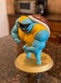 Sportler Pokémon Squirtle Muskel Figur 15 Cm