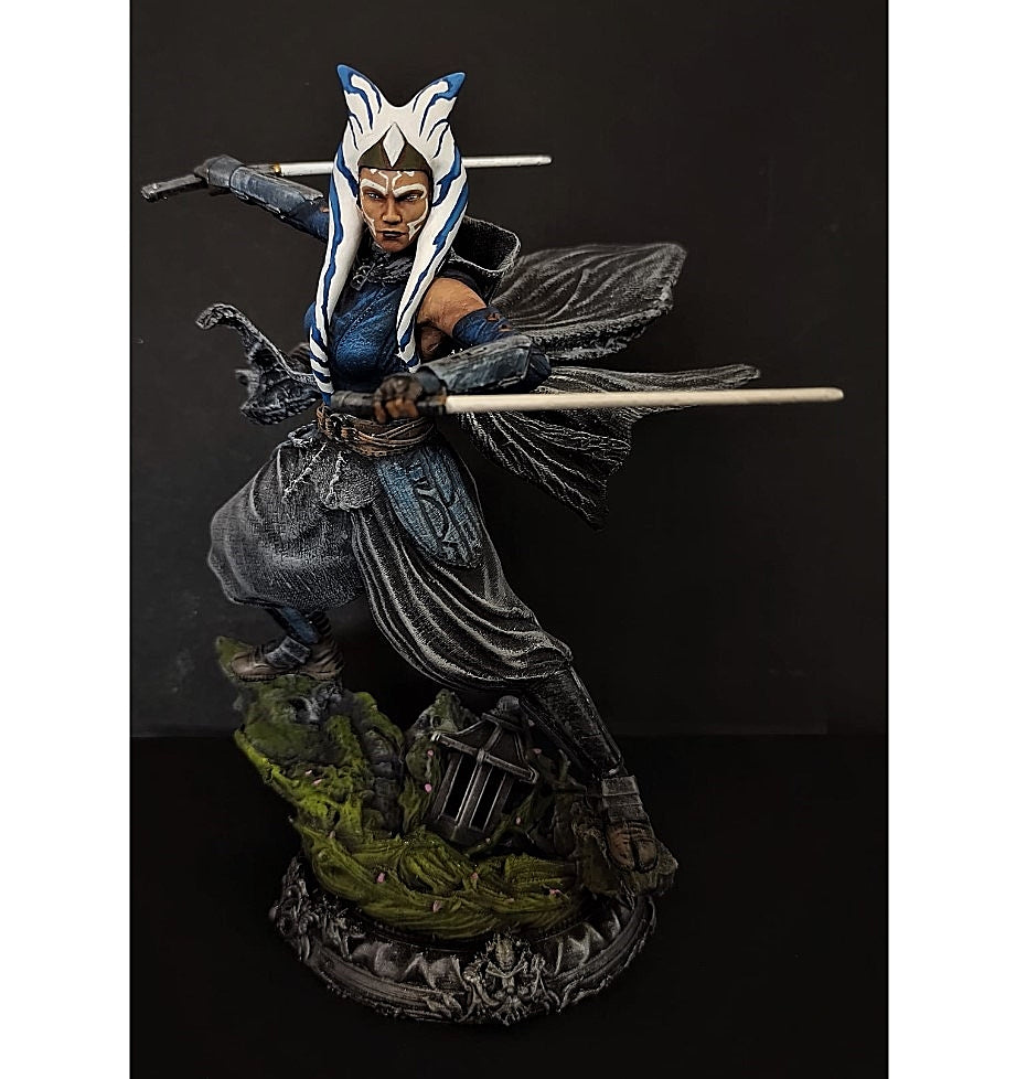 Ahsoka Tano Einzigartige Star Wars bemalte Figur 30 CM