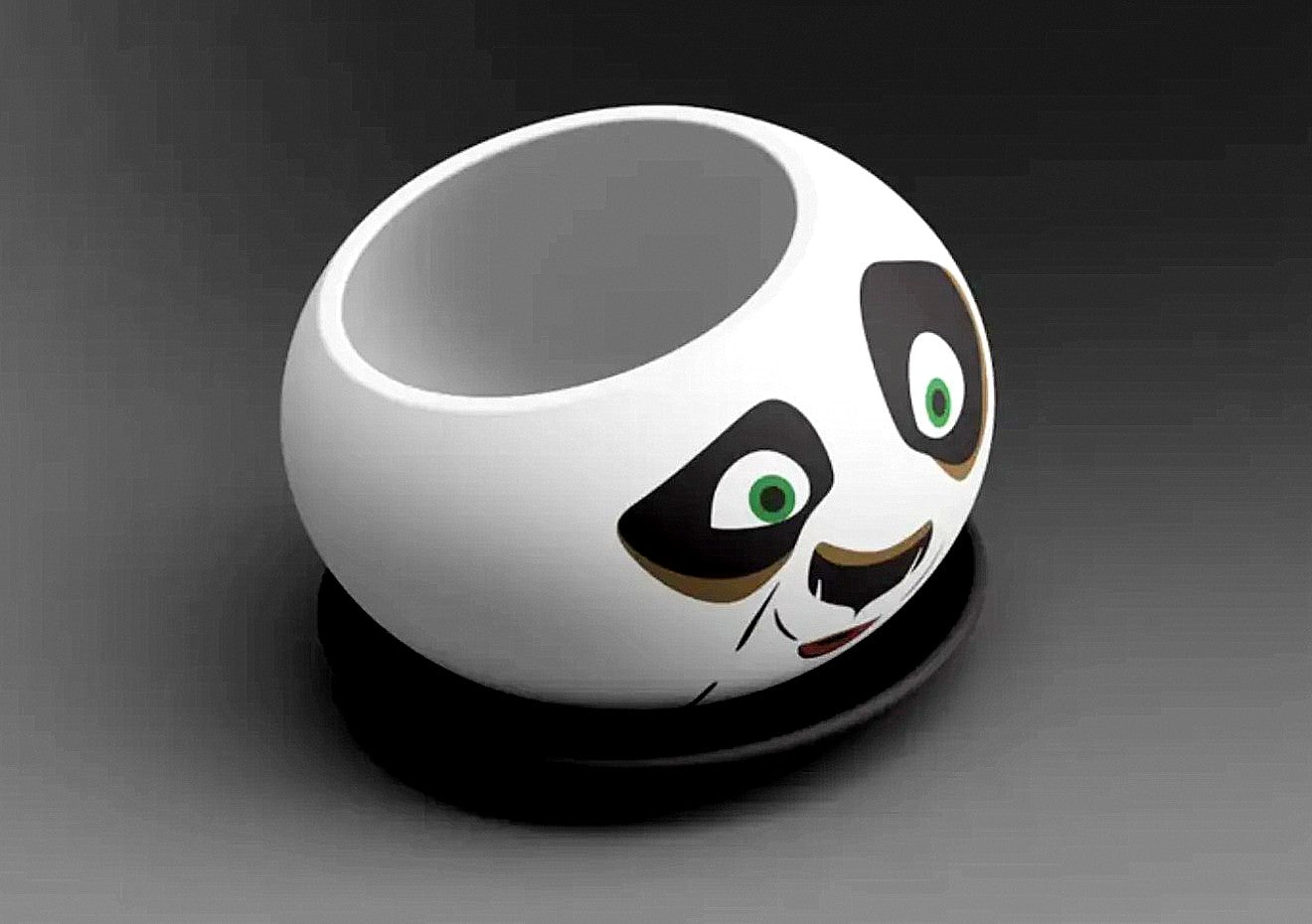 Kung Fu Panda Blumentopf Figur 15 cm - 02