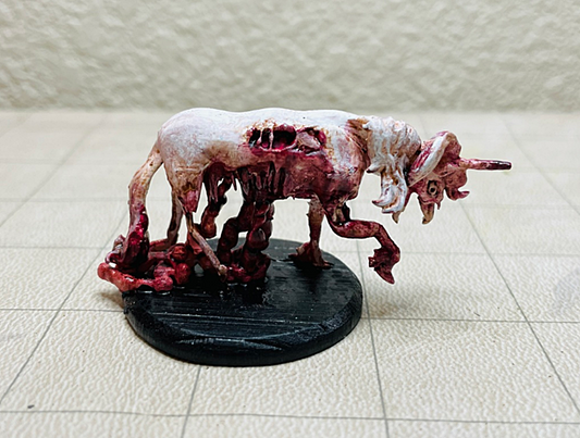 Zombie Unicorn Painted Figure 15 cm