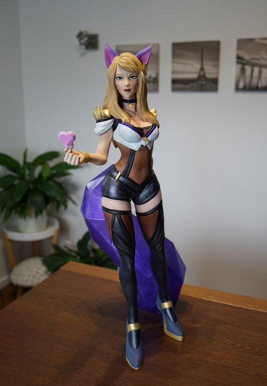 Kda Ahri Boyalı Figür 20 Cm (Büyük Boy)