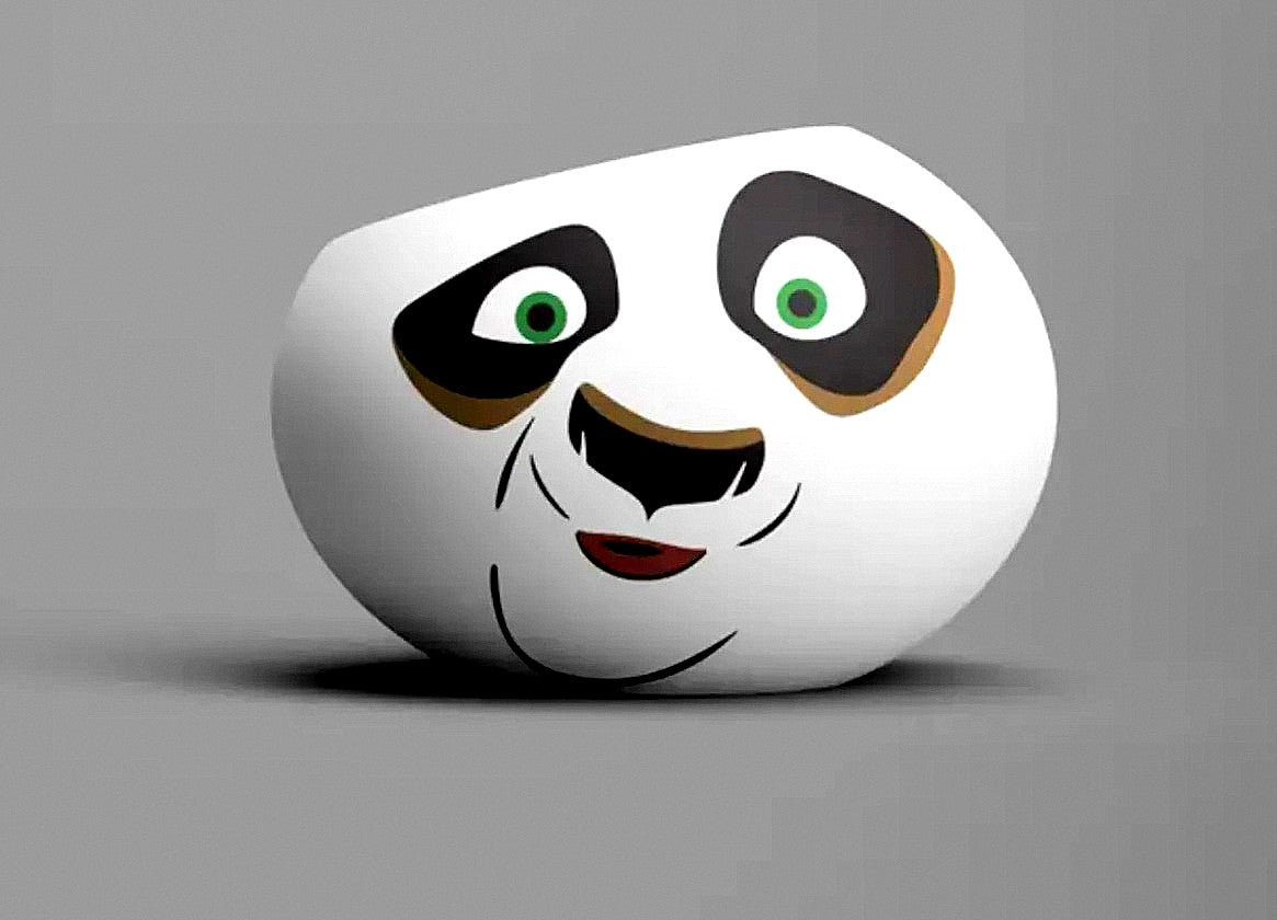 Kung Fu Panda Blumentopf Figur 15 cm - 02