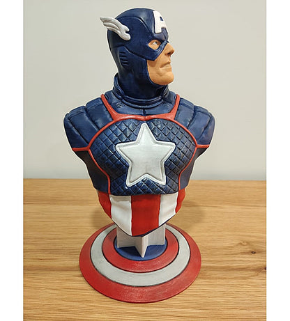 Captain America Erstes Avenger Bemalte Büste 12 cm