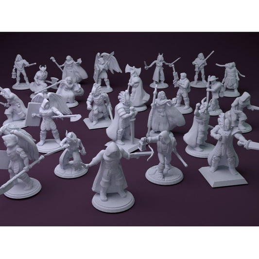Küçük Askerler Fantasy Mini Koleksiyonu (10 Adet Figür)