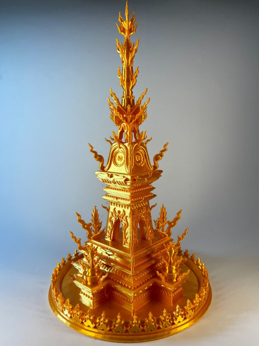 Chiang Rai Uhrenturm Thailand Miniatur groß