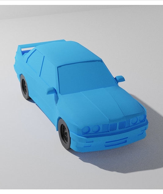 Bmw M3 E30 Model Maket Araba 19 Cm (Büyük Boy)