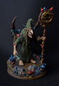 Endzeit-Zauberer, bemalte Figur, 17 cm (große Version)