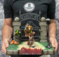 Scooby Doo Graveyard Diorama Painted Figure 30 CM WIDTH (Giant Size)