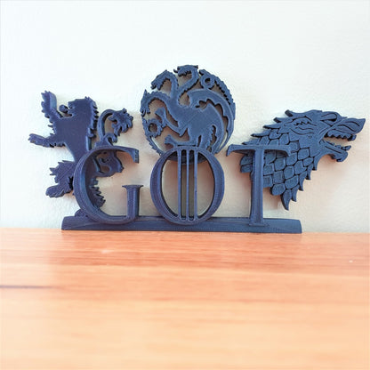 Game Of Thrones Hauslogos Dekorativer Ständer