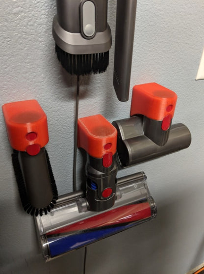 Wandhalterung für Dyson V6/v8 Staubsaugeraufsätze (2 Stück)