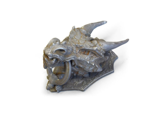 Ejderha Başlı Kapı Tokmağı 22 Cm