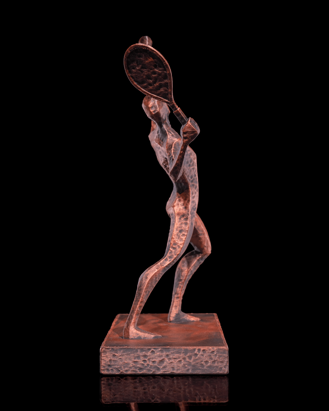 Athletische Olympia Tennis Dekofigur 20CM GROSS