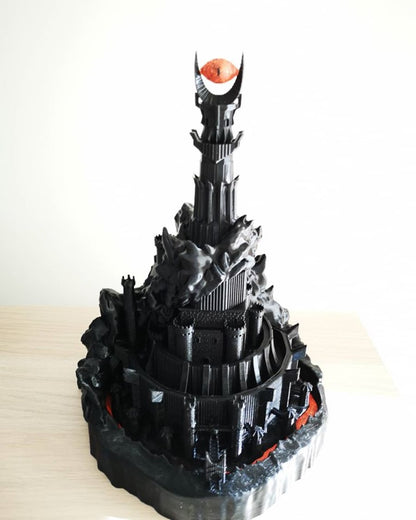 Barad-dûr Der Dunkle Turm Miniatur-Dekoartikel Riesengröße 24 cm LotR (Ohne Beleuchtung)