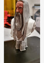 Weißer Saruman Der Herr der Ringe LotR Bemalte Büste 20 cm Höhe Großformat