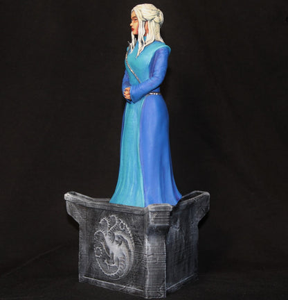 Daenerys Targaryen Game Of Thrones Bemalte Figur 25 cm