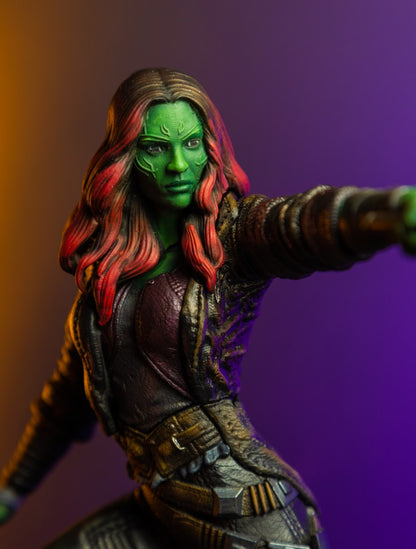 Gamora Guardians Of The Galaxy Bemalte Figur 25 cm Riesenformat