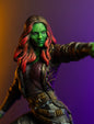 Gamora Guardians Of The Galaxy Bemalte Figur 25 cm Riesenformat