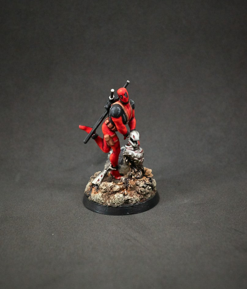 Deadpool Siegesfeier Bemalte Figur 20 cm (Große Ausführung)