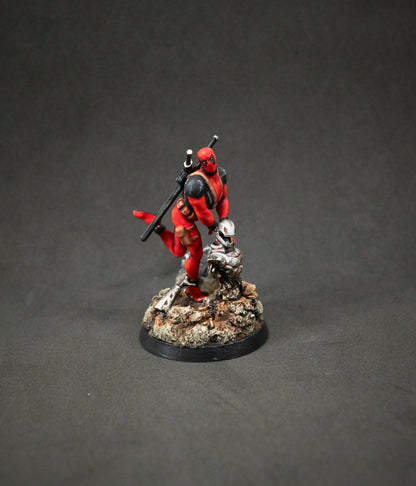 Deadpool Siegesfeier Bemalte Figur 20 cm (Große Ausführung)