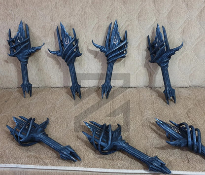 Rings Of Power Theos Schwert von Sauron, Böses Schwert 42 cm Lotr (Originalgröße)