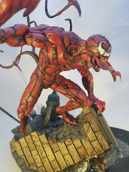 Carnage Große Zerstörung Bemalte Figur 25 cm (Große Ausführung)