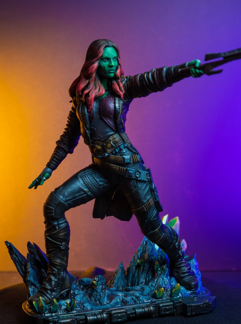 Gamora Guardians Of The Galaxy Bemalte Figur 25 cm Riesenformat