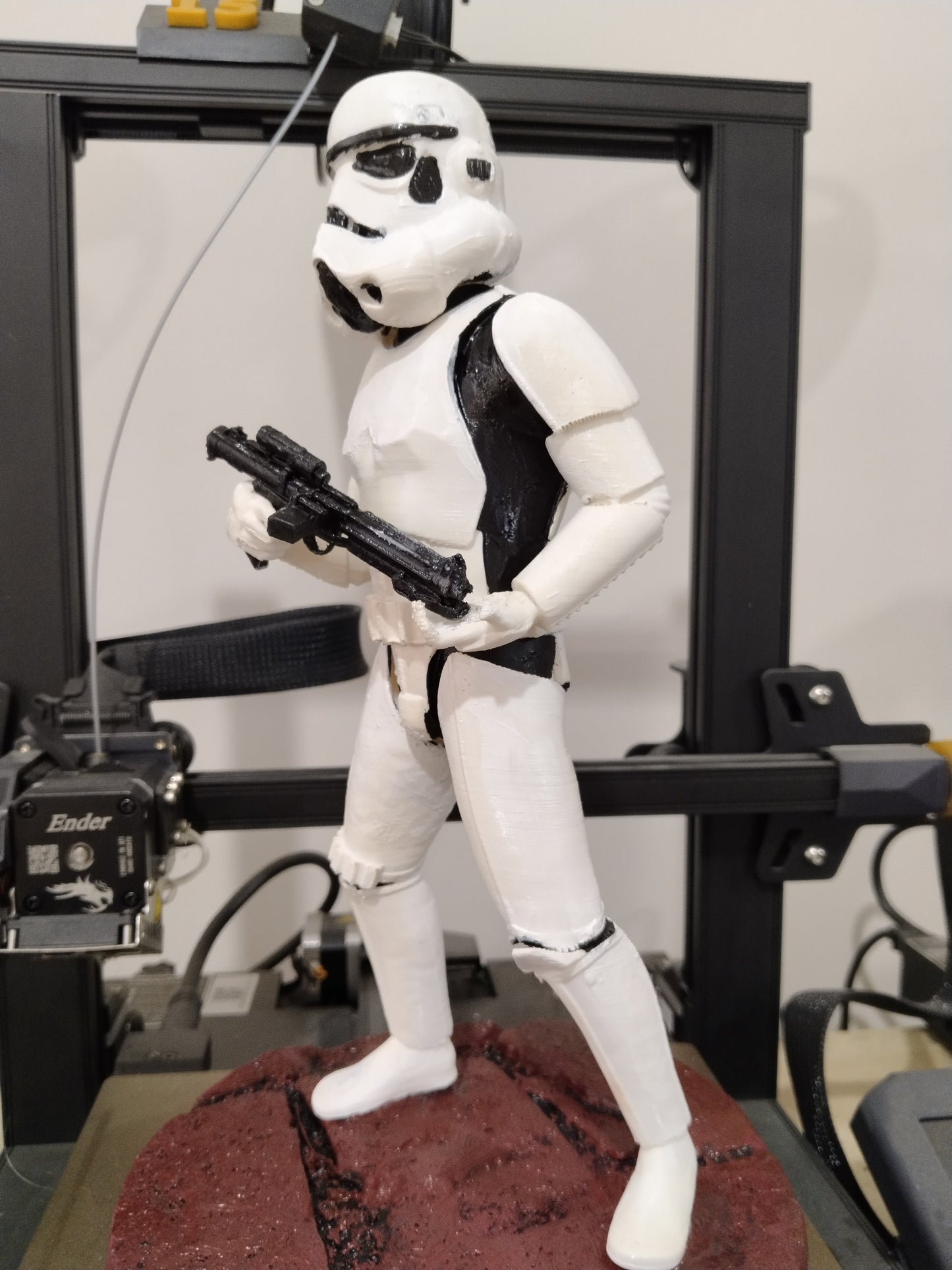Stormtrooper Aksiyon Star Wars Boyalı Figür 25 Cm (Dev Boy)
