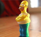 Homer Simpson Die Simpsons Bemalte Figur 15 cm