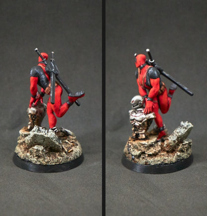 Deadpool Siegesfeier Bemalte Figur 20 cm (Große Ausführung)