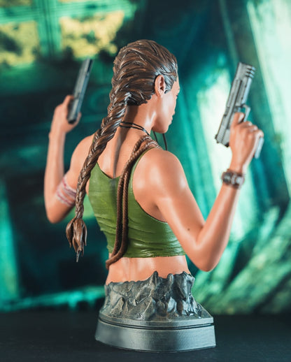 Angelina Jolie Tomb Raider Bemalte Büste 15 cm