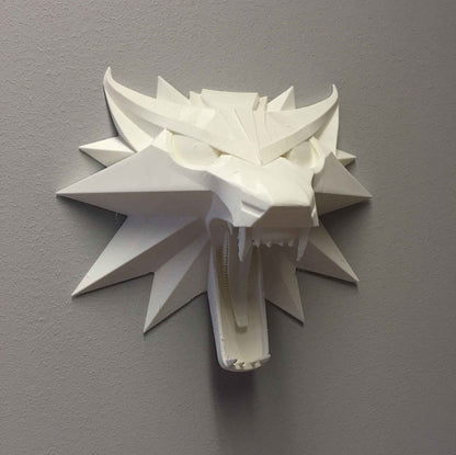 The Witcher 3 Wolfskopf Wanddekoration 21 Cm