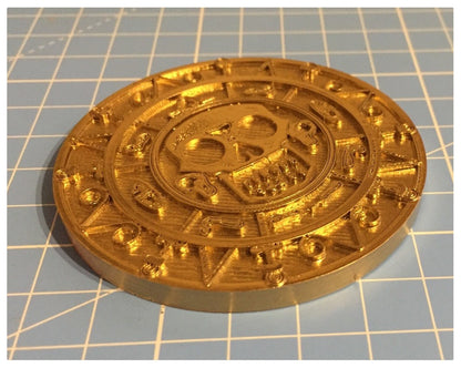 Aztec Goldene Piraten der Karibik doppelseitig 2 Stück