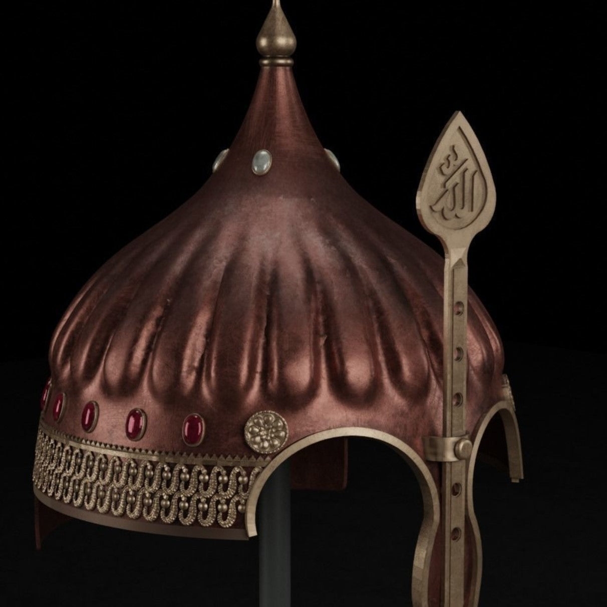 Tragbarer Osmanischer Helm
