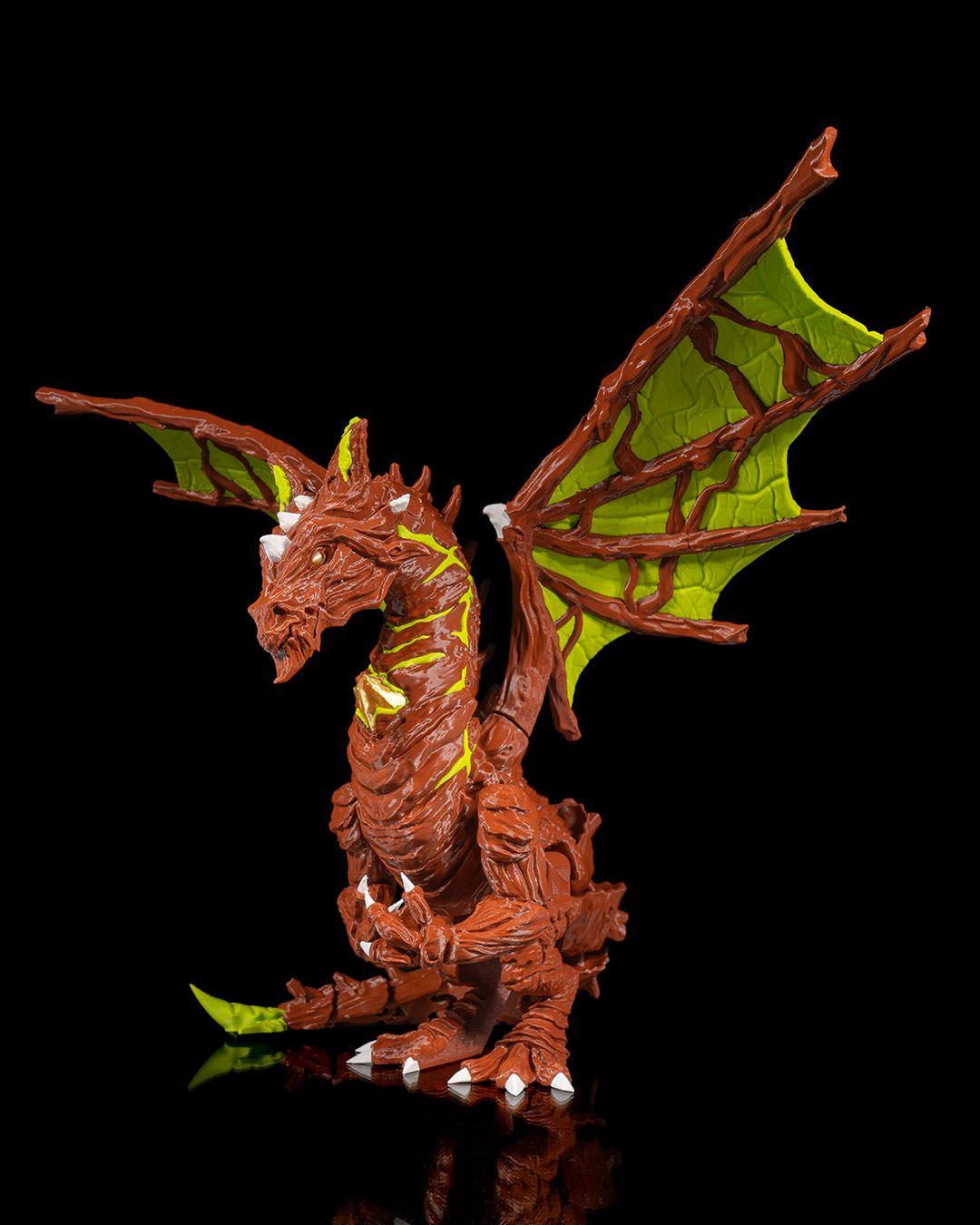 Epic Moss Dragon Rot Grün Drache