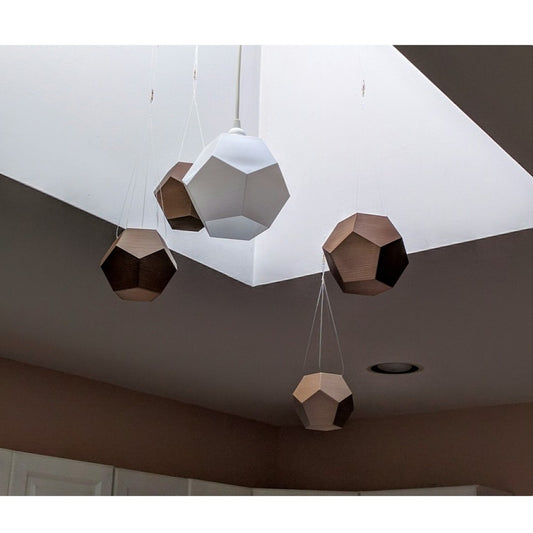 Origami Modern Sarkıt Avize (TEKLİ/1 ADET)