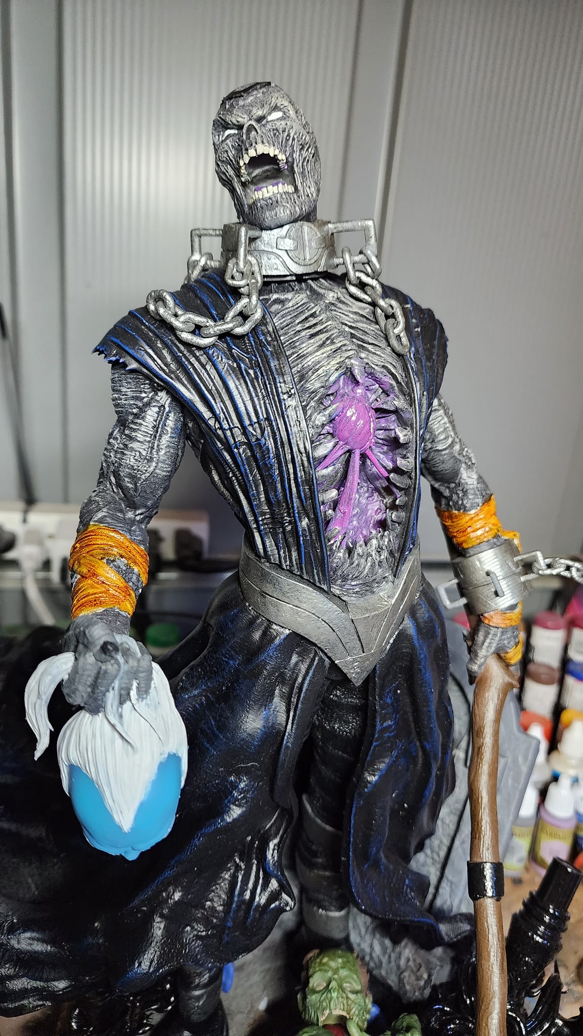 Nekron Ölümün Vücut Bulmuş Hali DC Comics Boyalı Figür 30 CM (Büyük Boy)