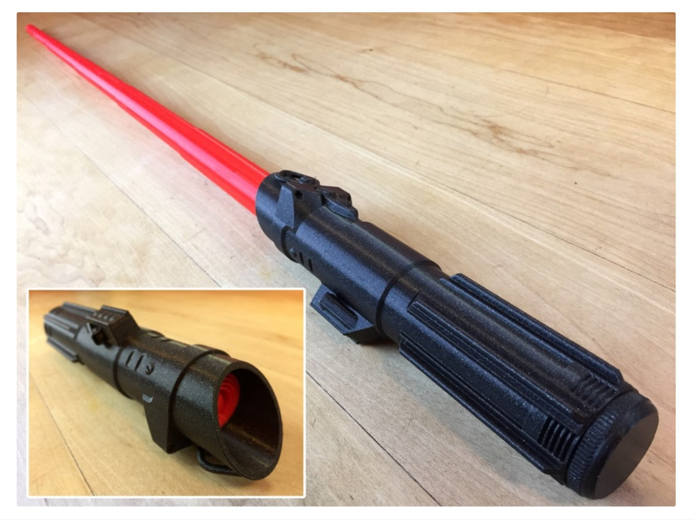 Sith-Lichtschwert Star Wars Beweglich ausklappbar (Ohne Licht)